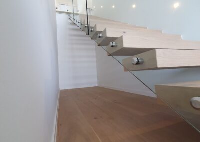 Custom Glass Stairs In Lennox Head